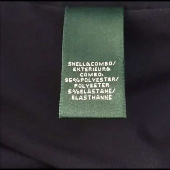 Ralph Lauren Navy Animal Print Dress size 10 - Picture 7 of 7